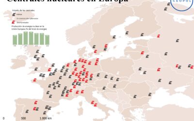 EL MAPA DE LA ENERGÍA NUCLEAR EN EUROPA