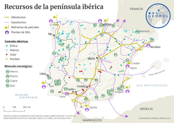 RECURSOS ESTRATÉGICOS DE LA PENÍNSULA IBÉRICA - Geopol 21