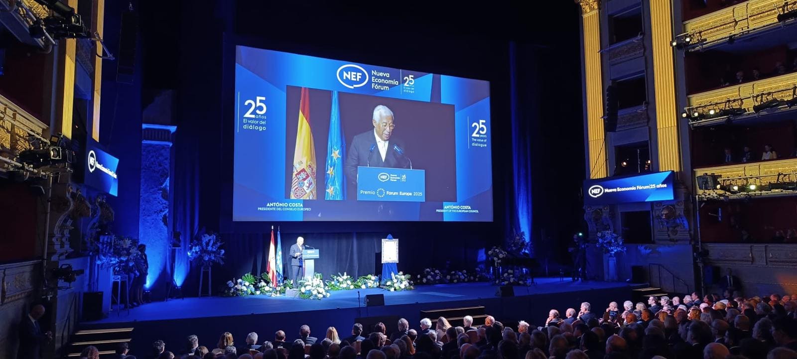 ANTONIO COSTA: «LA PAZ SIN DEFENSA ES UNA ILUSIÓN»