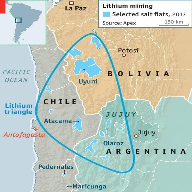 La diplomacia del litio en Hispanoamérica: la disputa por el oro blanco ...